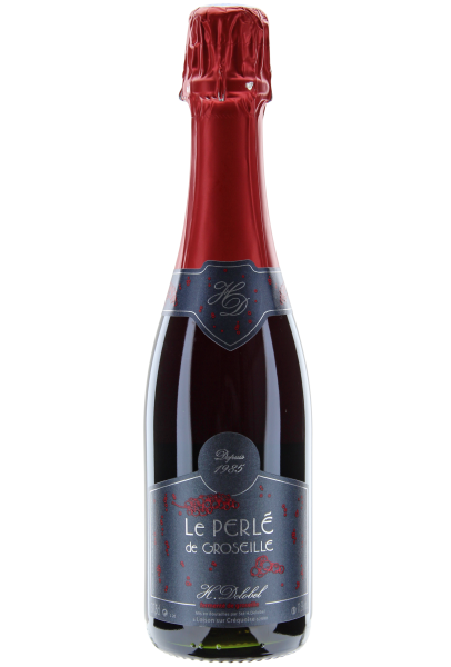 Perlé de Groseille 0,375 l Delobel Schaumwein aus roten Johannisbeeren