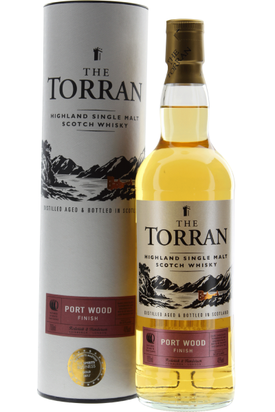 The Torran Highland Single Malt Whisky Port wood Finished - in Geschenkpackung