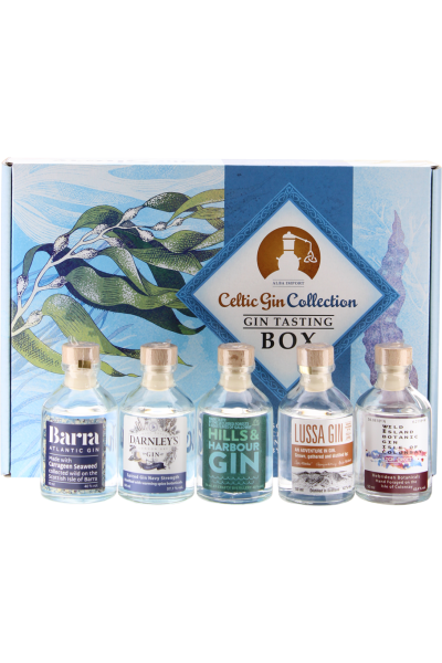Celtic Gin Box The Shore 5x5cl Gin Tastig Box