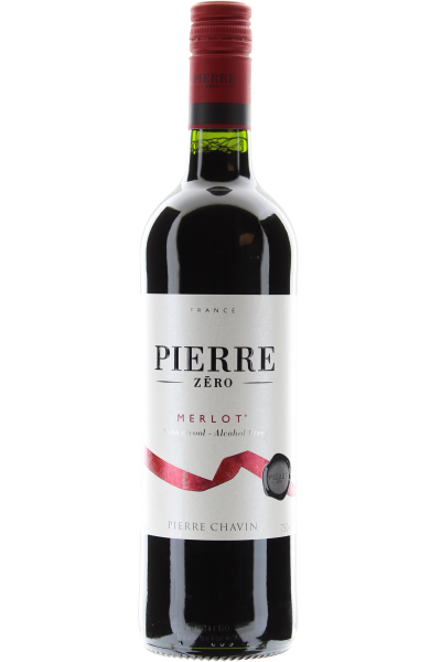 Pierre Zero Merlot sans alcool Alkoholfreier Wein Pierre Chavin