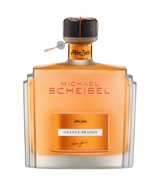 Alte Zeit Orange Brandy Likör Scheibel limitierte Edition Michael Scheibel