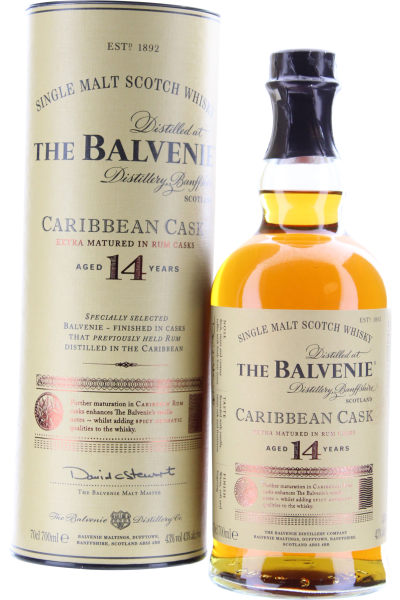 The Balvenie 14 Years Caribbean Cask Single Malt Scotch Whisky