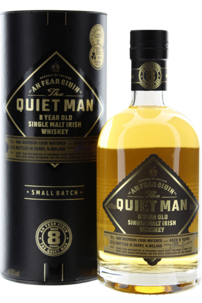 Quiet Man 8 years Small Batch Irish Whiskey in Geschenkpackung