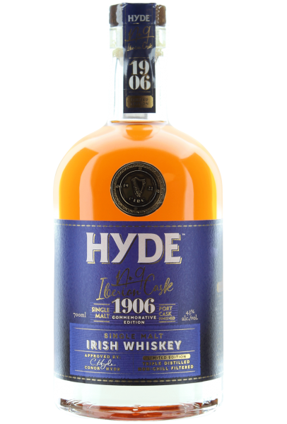Hyde No. 9 Iberian Port Cask Irish Whiskey Single Malt