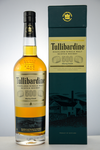 Tullibardine Sherry Finish 500 Whisky in Geschenkpackung