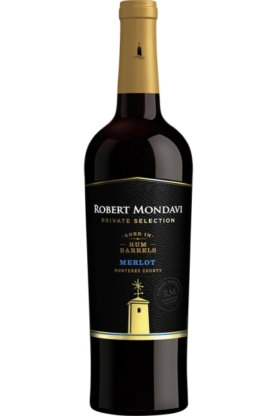 Robert Mondavi Private Selection 2018 Merlot in Rum Barrels
