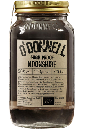 High Proof Weizenbrand 50% vol O'Donnell Moonshine 700 ml