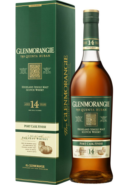 Glenmorangie Malt Scotch Whisky in GP Quinta Ruban 14 Years Port Cask Finish